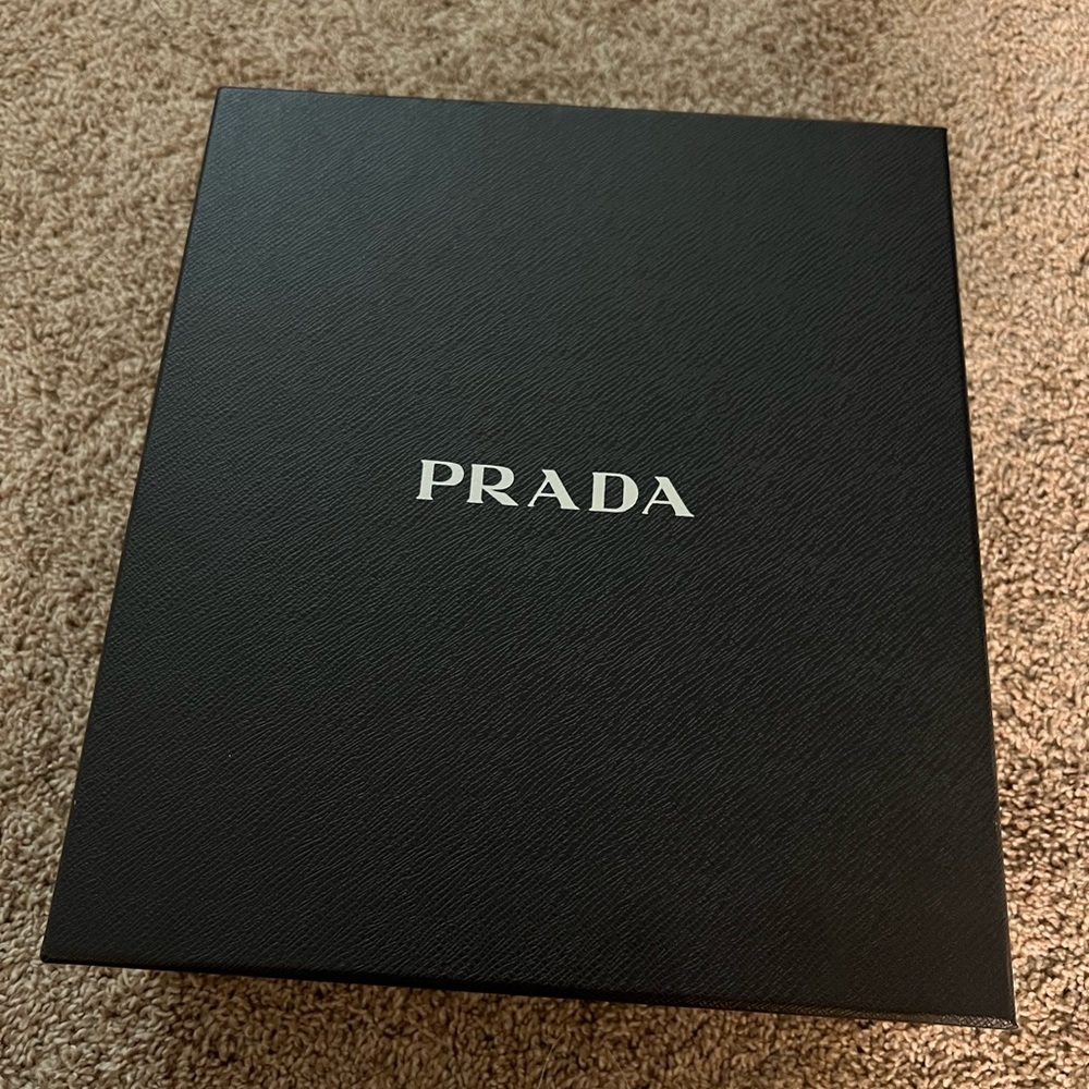 Prada black crystal bag